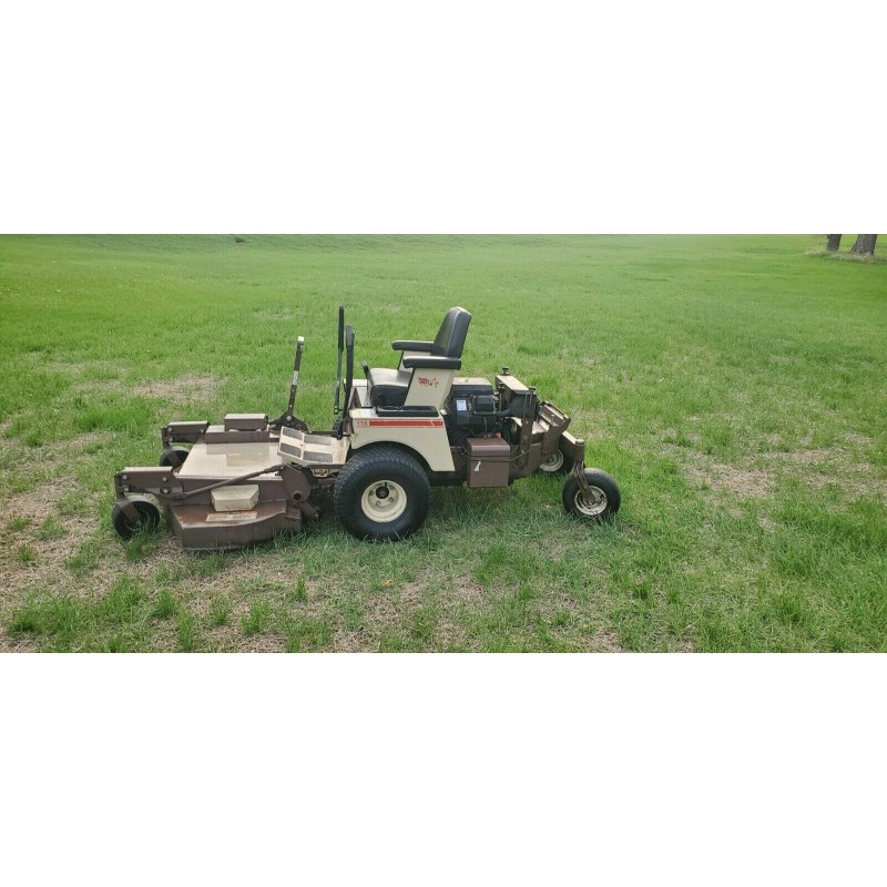 Grasshopper Zero Turn Mower Model 618 with Snow Thrower and Grass Catcher
