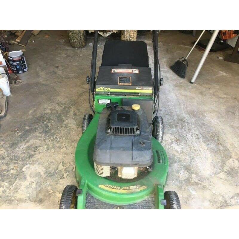 John Deere Jx75 21” Self Propelled Lawn Mower W Bag And Mulch 4883