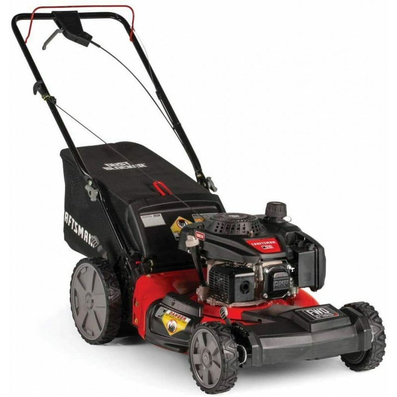 Craftsman M215 159cc 21-Inch 3-in-1 High-Wheeled FWD Self-Propelled Gas Powered