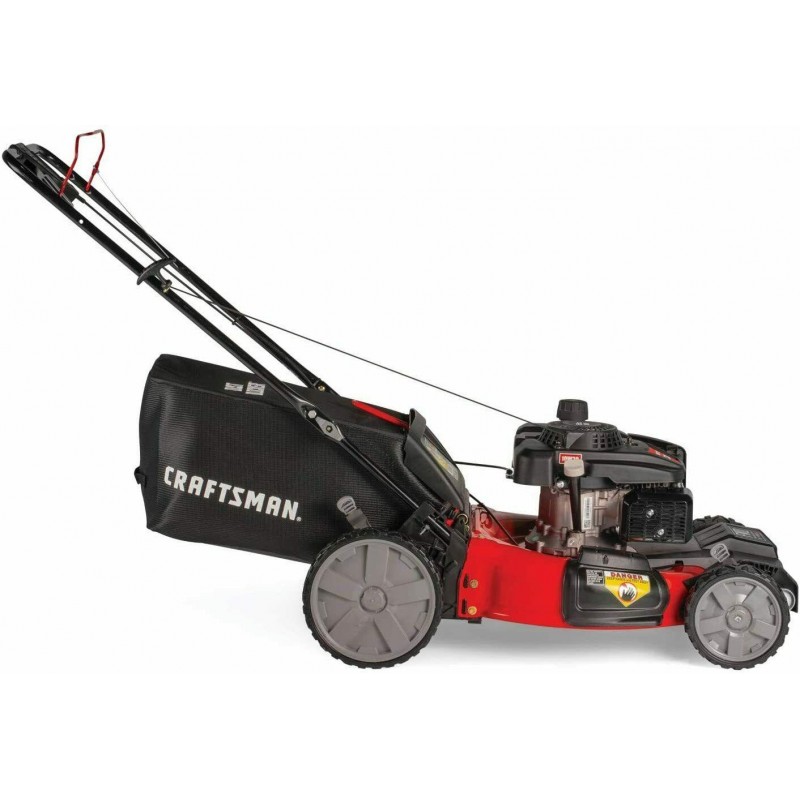 Craftsman M215 159cc 21-Inch 3-in-1 High-Wheeled FWD Self-Propelled Gas Powered