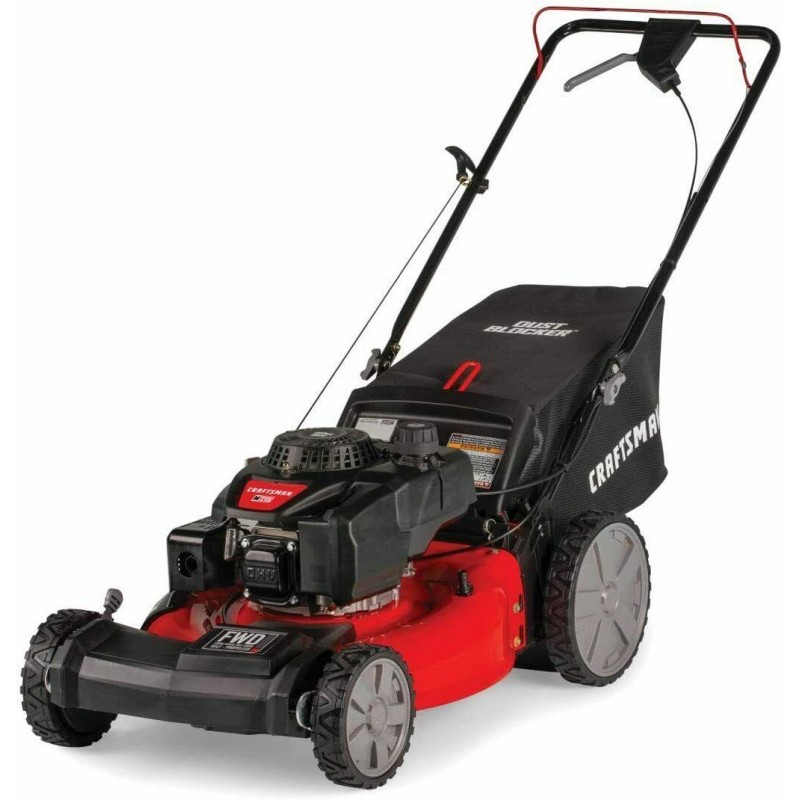 Craftsman M215 159cc 21-Inch 3-in-1 High-Wheeled FWD Self-Propelled Gas Powered