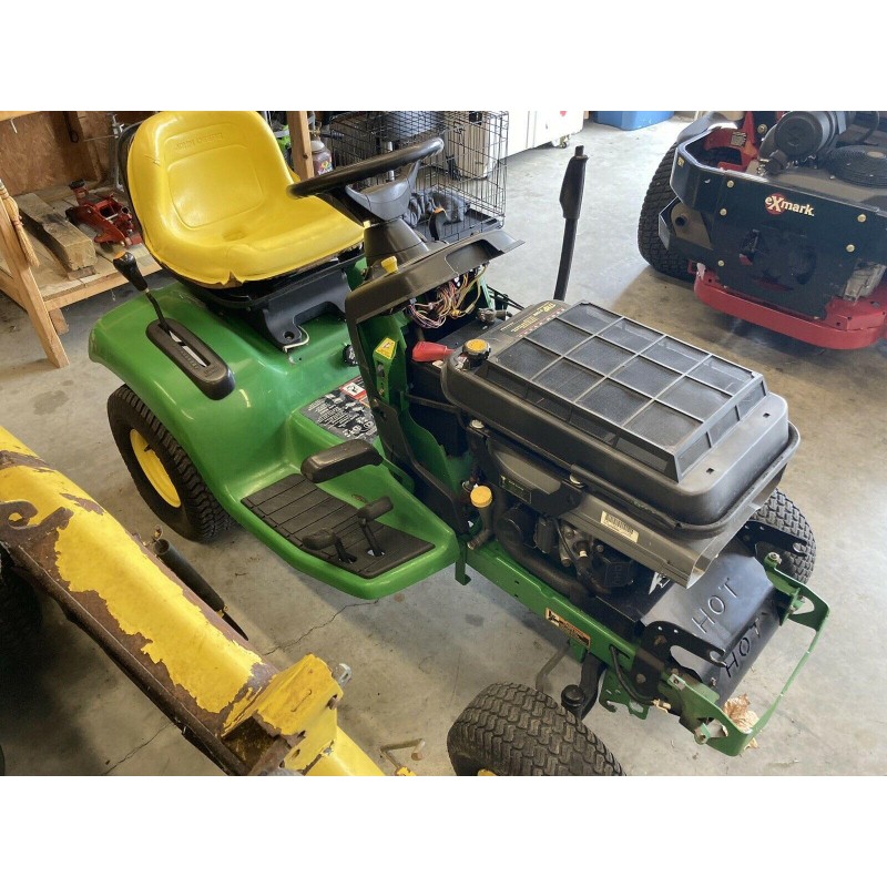 LX279 John Deere Hydrostatic Riding Mower LX188 Parts 17hp Kawasaki 48” Deck