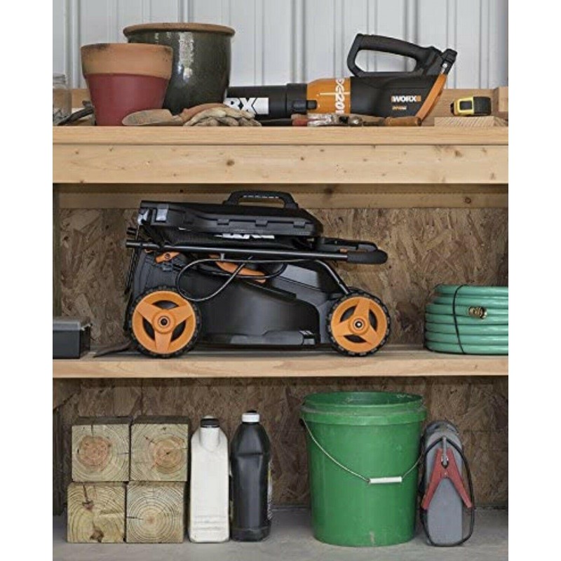 WORX WG779 40V 14in Cordless Lawn Mower with Mulching