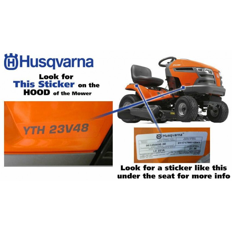 Husqvarna 3 Bin Bagger for 46 & 48 Inch STAMPED Deck Riding Mowers 960730037