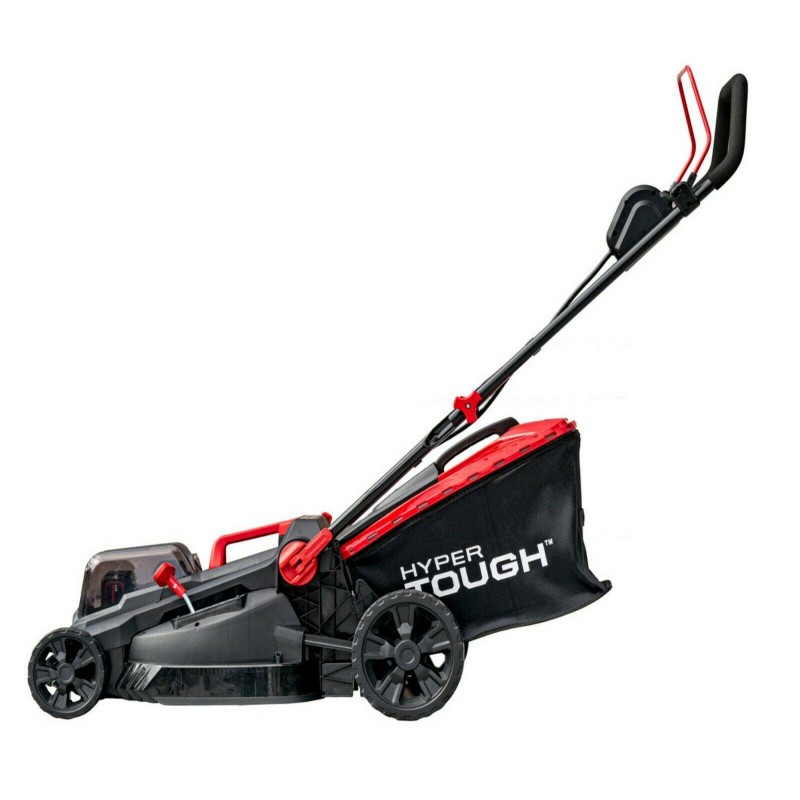 Hyper Tough 40V Max Cordless 16-In. Lawn Mower, 2*4.0Ah Battery & Quick Charger