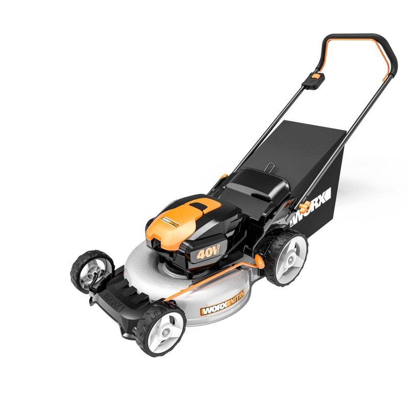 WORX Nitro WG751.3 40VPower Share 20” Brushless Motor with Two 4.0Ah BatteriesCR