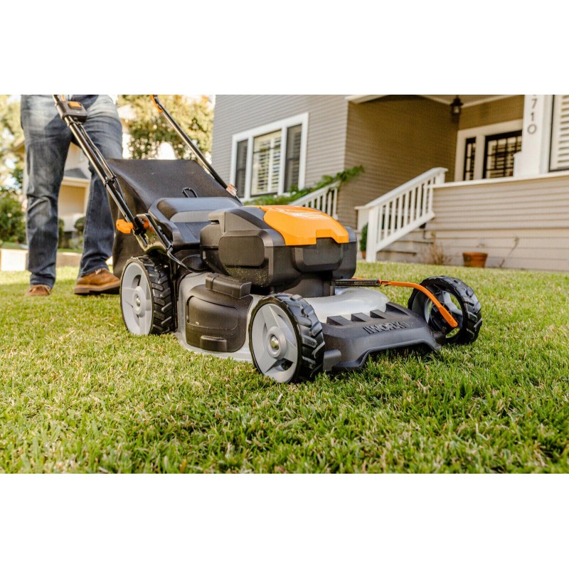 WORX Nitro WG751.3 40VPower Share 20” Brushless Motor with Two 4.0Ah BatteriesCR